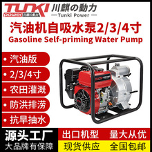 汽油水泵2寸4寸小型汽油机家用防洪排涝农田园林灌溉抽机自吸
