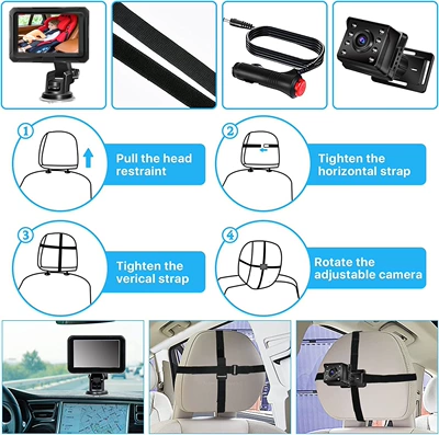 Inch Car Baby Monitor | Car display