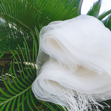 8mm真丝围巾纯白色植物染色围巾DIY专用教学白胚布真丝手帕发带