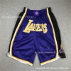 Pocket pants Lakers regular purple hydrangea pants