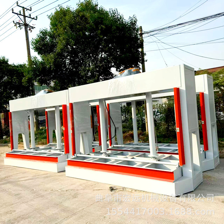 不锈钢浴室柜压平机 多吨位可调全自动冷压机 分段加长液压热压机