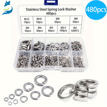 480pcs 304���P䓏����i�o�|Ȧ �_�ڏ��ɉ|ȦM2-M12 ���ԉ|Ȧ���b