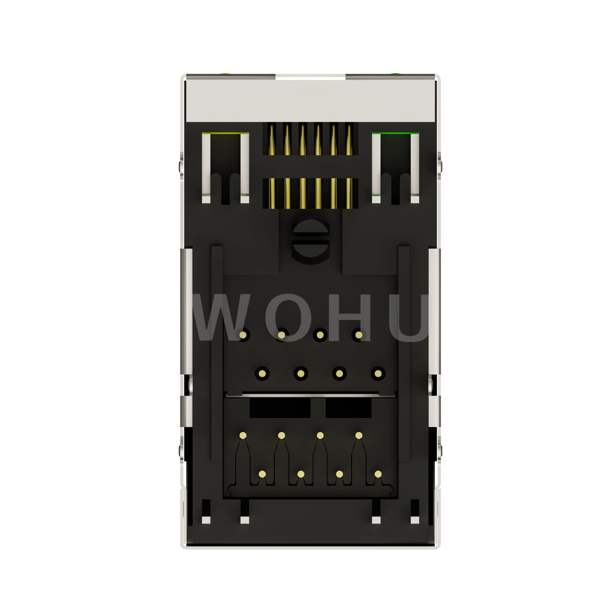 SYT59212188AB1A1DY1F022 2X1 Две лампы 2x1 Без ламповых разъемов Ethernet RJ45