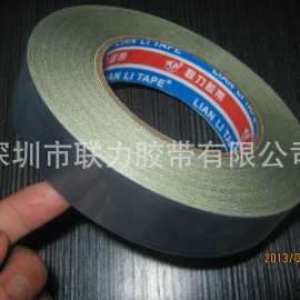 联力韩国进口醋酸布胶带 高温胶布 高温黑色醋酸布2.6CM*30M