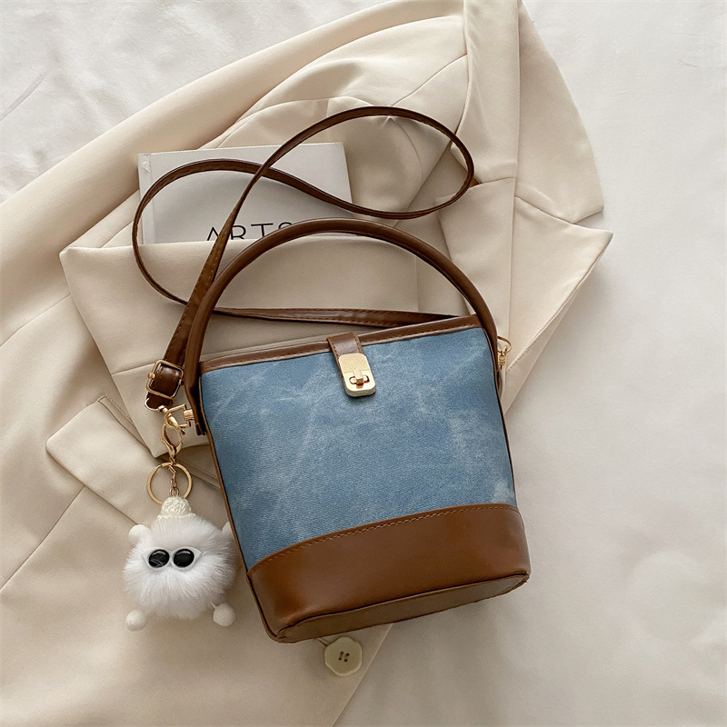 Otoño y invierno Meirad bolsos de mano para mujeres 2024 invierno nuevo estilo nuevo estilo de moda retro bolsos de balde bolsos de mochila para mujeres