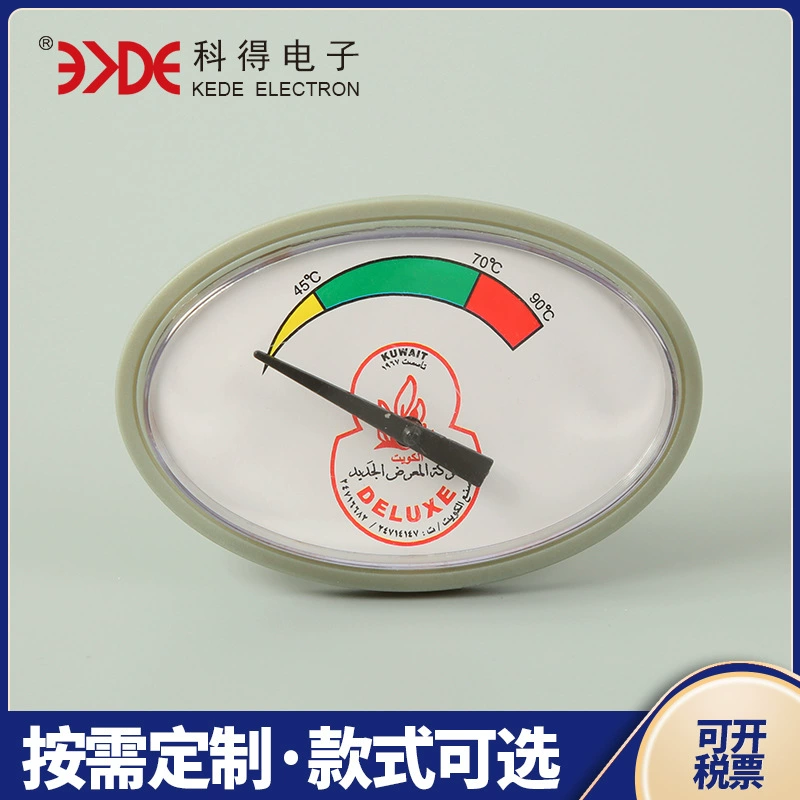 Производитель поставляет биметаллический термометр T06, индикатор температуры AS, биметаллический термометр с проволокой, устойчивый к высоким температурам.