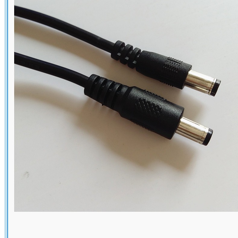 生产环保音叉DC插头电源线5521双公头DC线