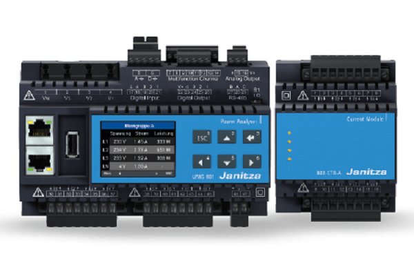 Janitza UMG 96RM E 设计用于测量和计算电压电流功率