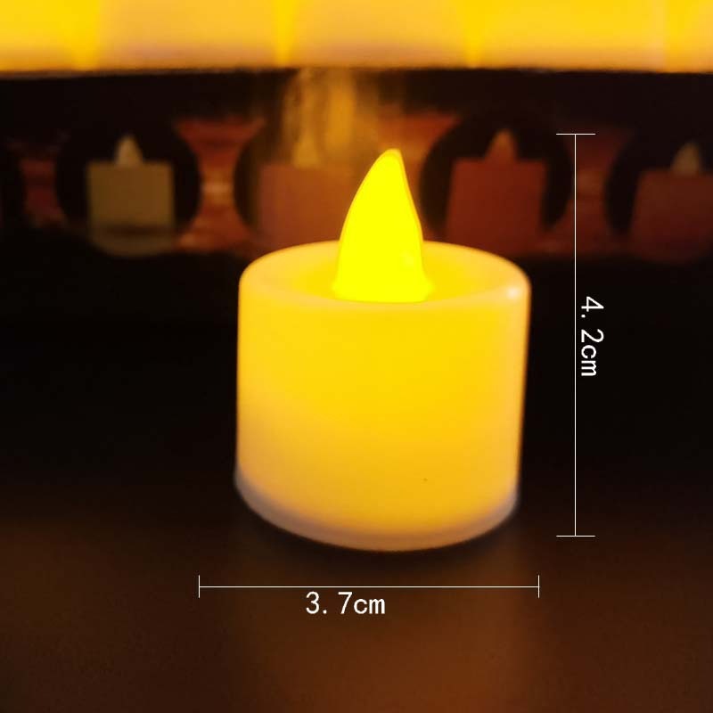 LED vela luminosa lámpara de vela electrónica festivales propuesta de regalo creativa romántica propuesta roja propuesta de matrimonio