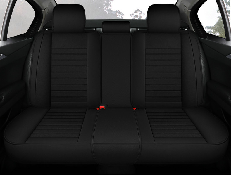 Cross-Border Foreign Trade All-Season New Linen Fabric Special Seat Cushion Fully Enclosed Cotton and Linen Breathable Seat Cover for Summer