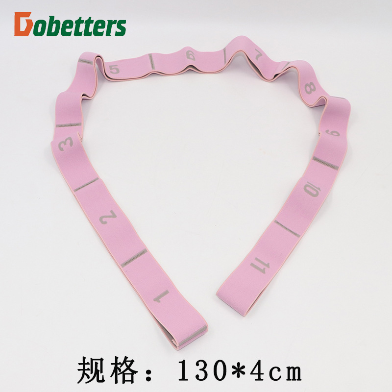 Multi-segmento de corrección de la banda digital de crisantemo cuerda de fitness yoga Danza Latina banda elástica banda de estiramiento posición número de banda