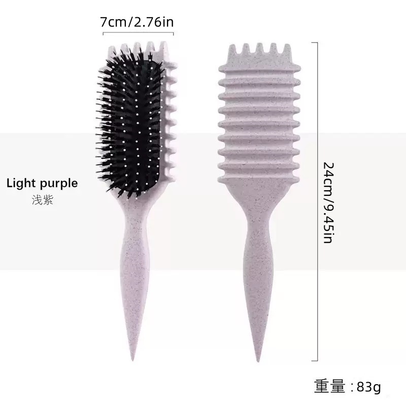 Paja transfronteriza nuevo rebote rizado estilo masaje casero gran onda melina de cerdo airbag peinado