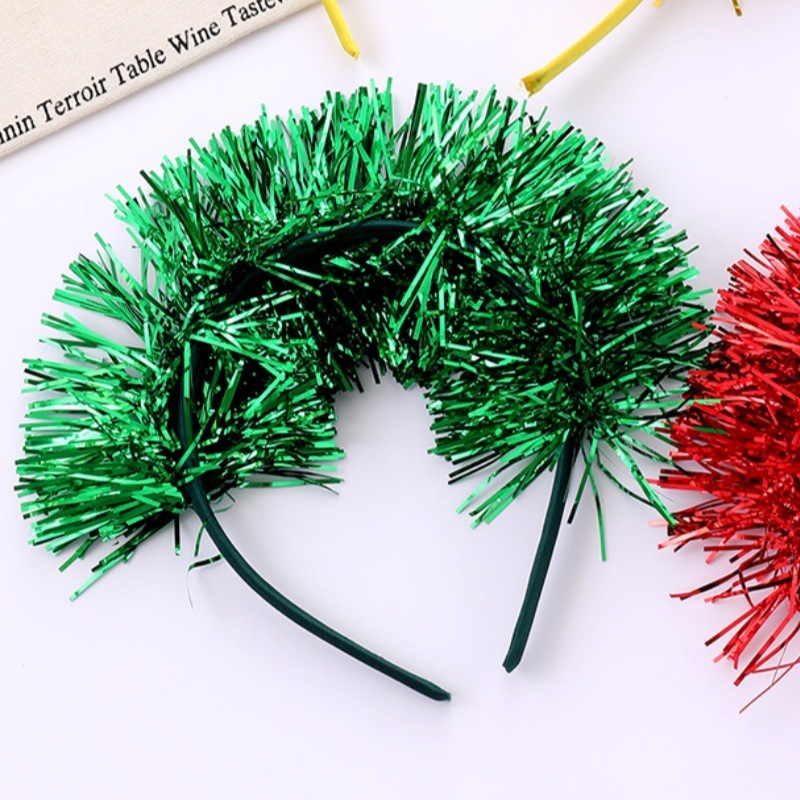 ✅ クリスマス手作りヘッドバンドクリスマス装飾小道具ヘッドバンドヘアアクセサリー子供大人パーティー装飾ヘッドバンド|undefined