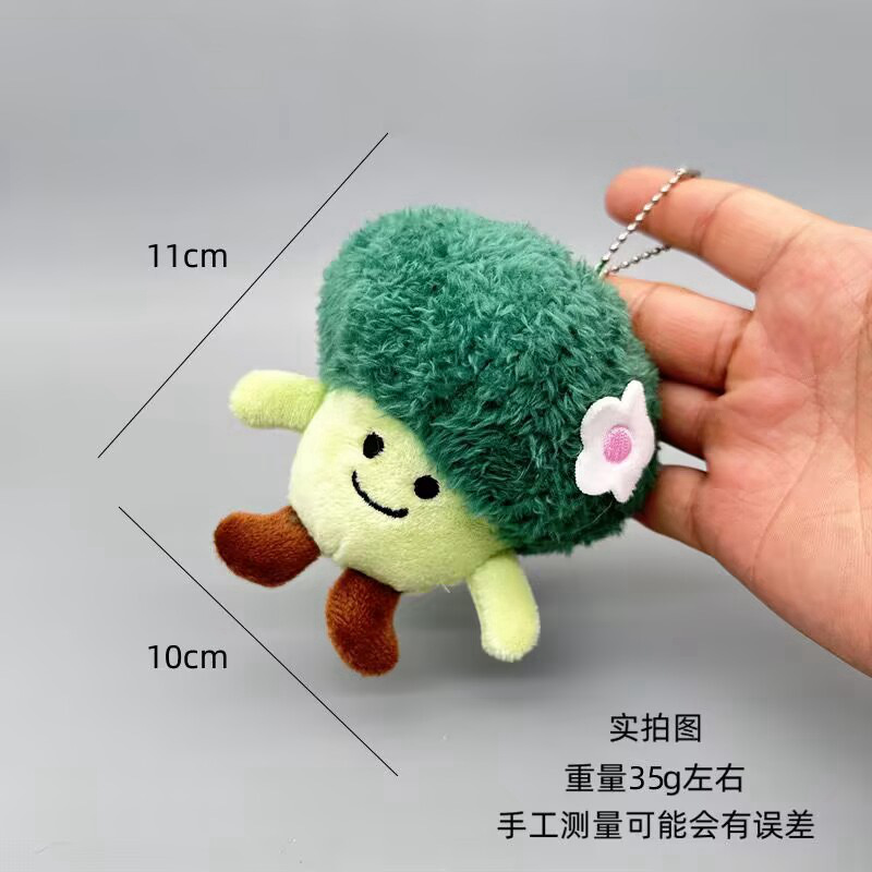 Jellycat creativo verduras frutas plantas extrañas juguetes de peluche colgantes bolsas decoración llaveros muñecas