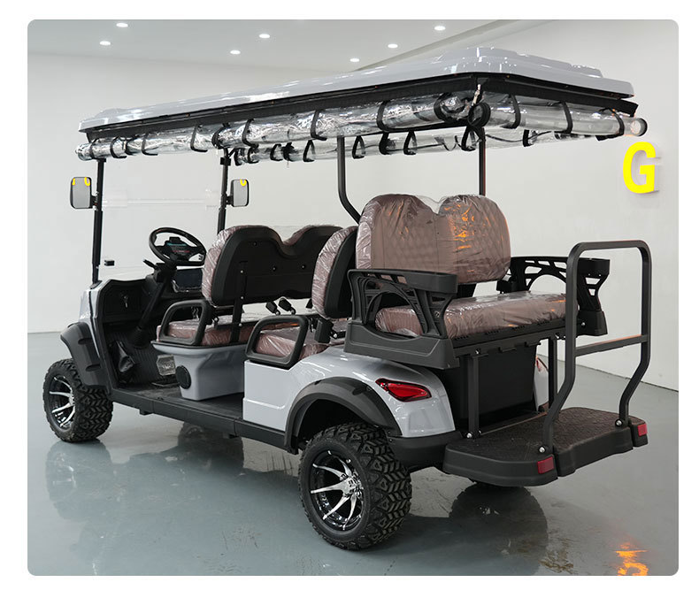 Golf Carts for Export: 2-Seater, 4-Seater, 6-Seater, 8-Seater Electric Golf Carts for Tourist Attractions, Amusement Parks, and Private Properties
