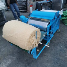 小型棉花梳理机羊毛梳棉机出口毛衣开松后梳理60型弹花机厂家出口