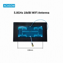 5.8GHz18dBi�������쾀�Y�ϷŴ�����ʹWIFI�o�˙CFPV����