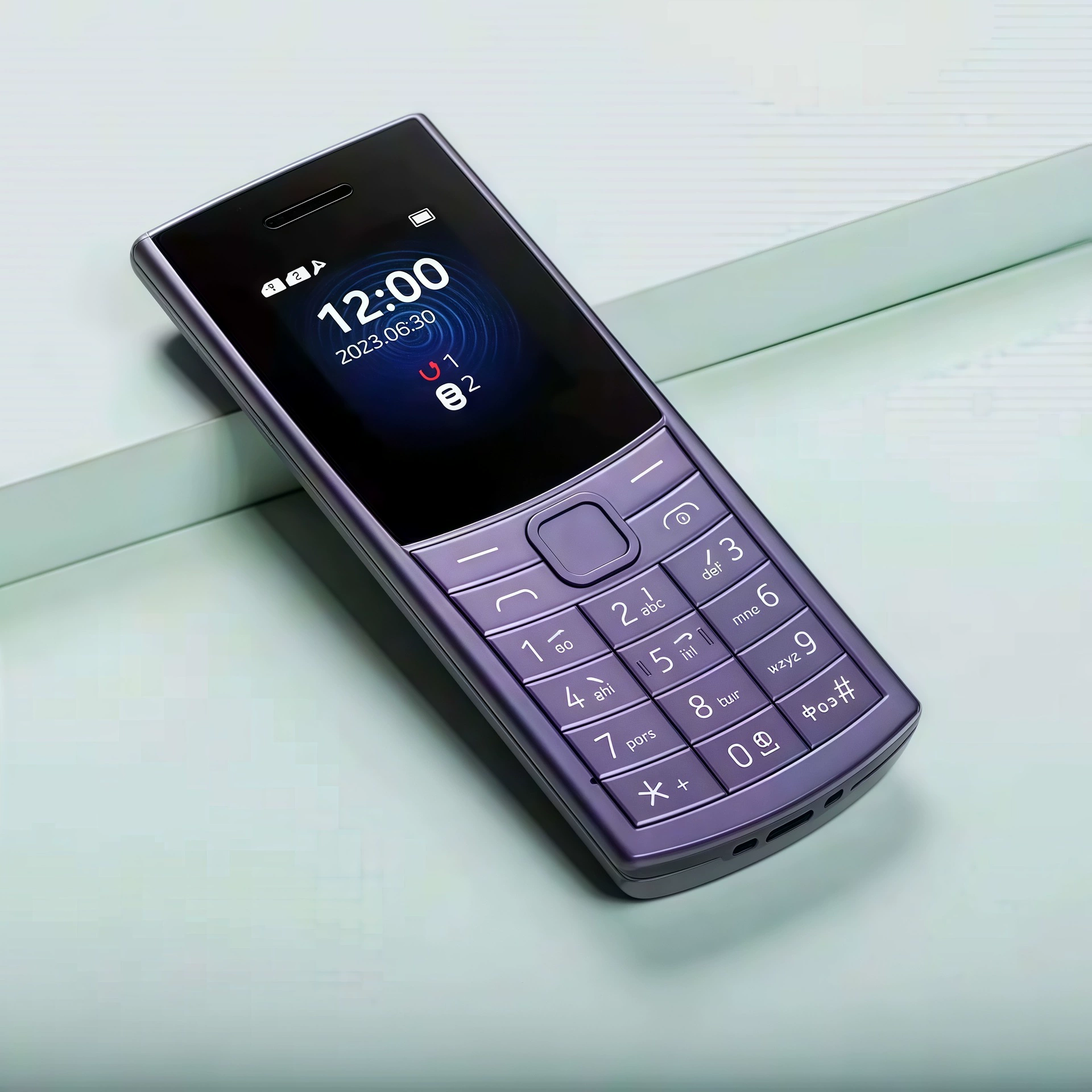 Эксклюзивный кроссбордер 110 2023 Dual SIM 4G Функция Прямой платы Кнопка Пожилые студенты Резервное Неумное Телефон