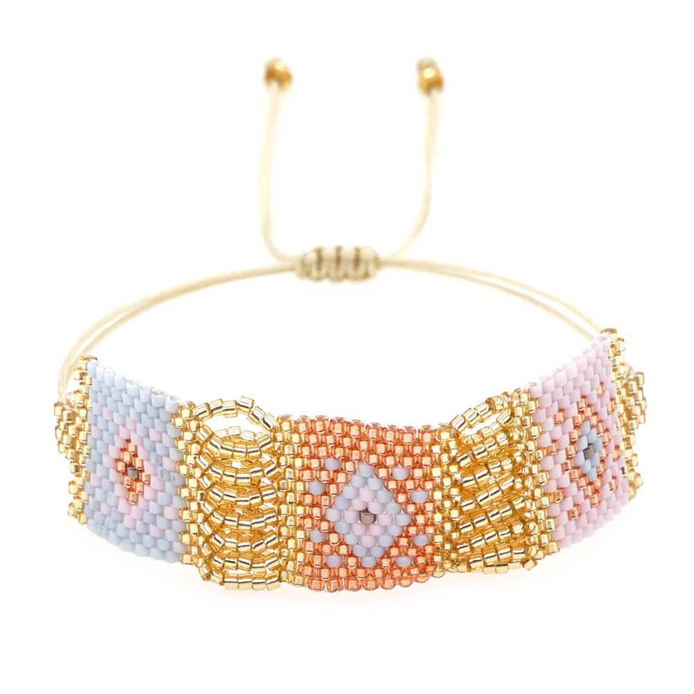 Bohemian Geometric Glass Beaded Womenu0027S Bracelets 1 Piece