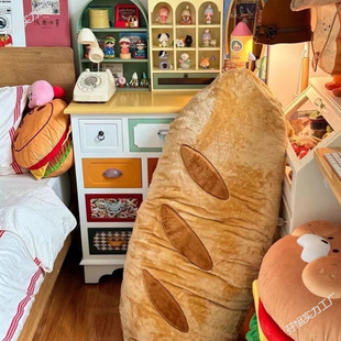 Strange Bread Pillow Bed Sleeping with Legs Long Pillow Girls Bedside Cushion Pillow Cushion Doll