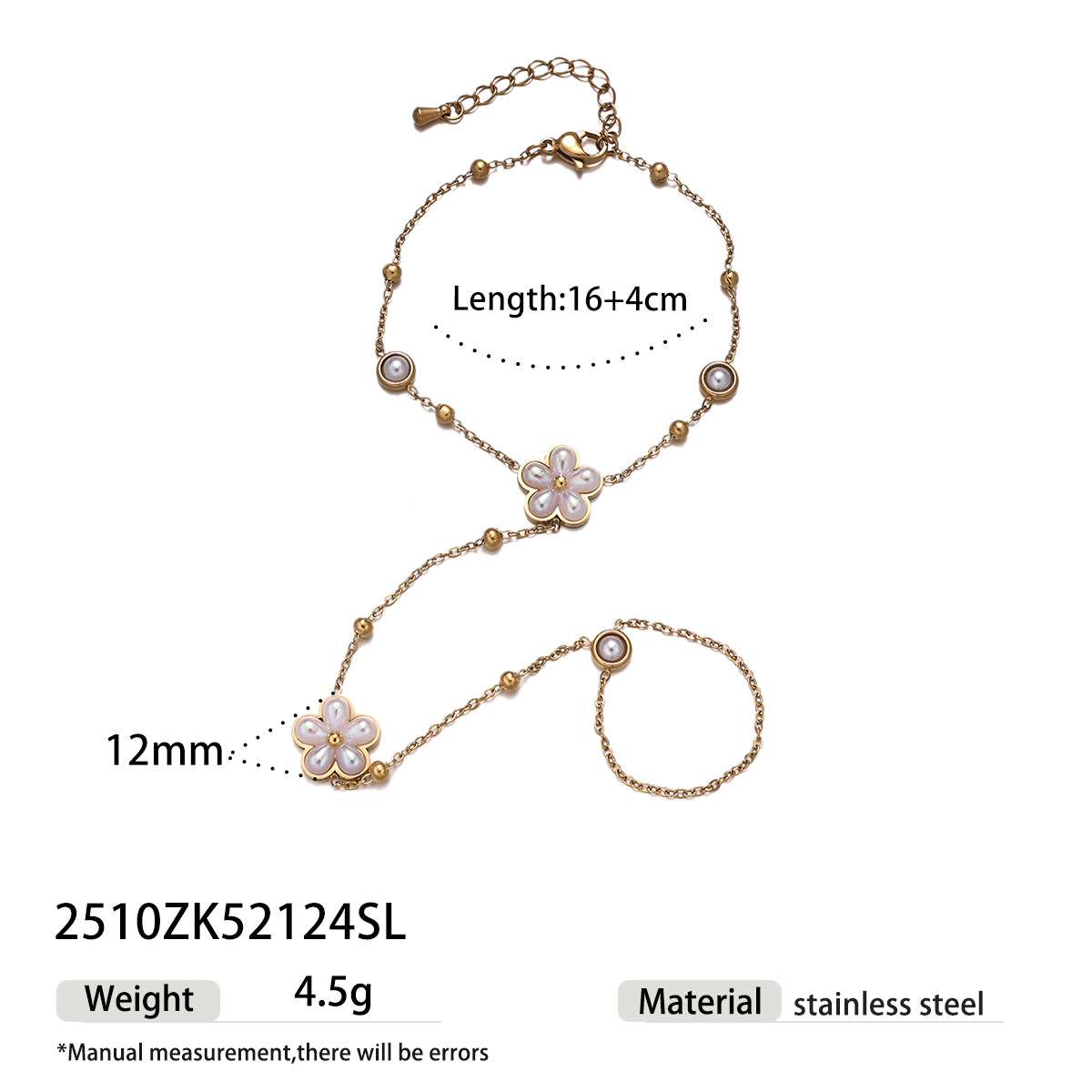 Pulsera de acero inoxidable europea y americana TENA lujo ligero nicho universal lujo ligero diseño sensación de joyería de mano venta caliente transfronteriza titanio acero mujer