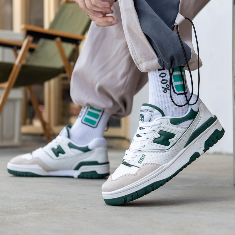 Pure Original New New Balance Nb550 Series Men's and Women's Moral Training Thick-Soled Sneakers Retro Couple Casual Shoes J Sports Shoes Pure Original New New Balance Nb550 Series Men's and Women's Moral Training Thick-Soled Sneakers Retro Couple Casual Shoes J Sports Shoes