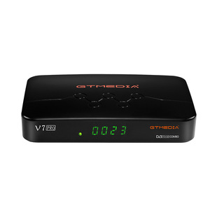 Gtmedia V7Pro Supports Dvbt2/S2/S2X with Network Port V7Plus Upgraded Model