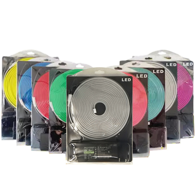 Led Linear Light Atmosphere Advertising Letter Shape Light Strip Neon Light Blister Set Flexible Shape Cross-Border Exclusive Supply