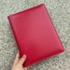 [Luxury red] 9-hole B5 clip + universal entry and exit + 5 free paging sheets