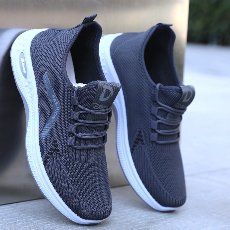 Hollow Men's Shoes, Summer Men's Sandals, Mesh Breathable Clogs, One-Legged Soft-Soled Mesh Shoes, Running Sneakers