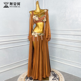 Dance Wing Belly Dance Performance Costume Women's 2025 New Suit Wzy196