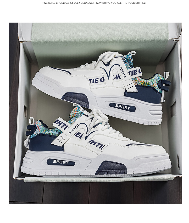 Men's Shoes 2026 New Spring Internet Celebrity Explosion Versatile Leather Casual Board Shoes Student Height Sports Trendy Shoes Men_vogvips.com