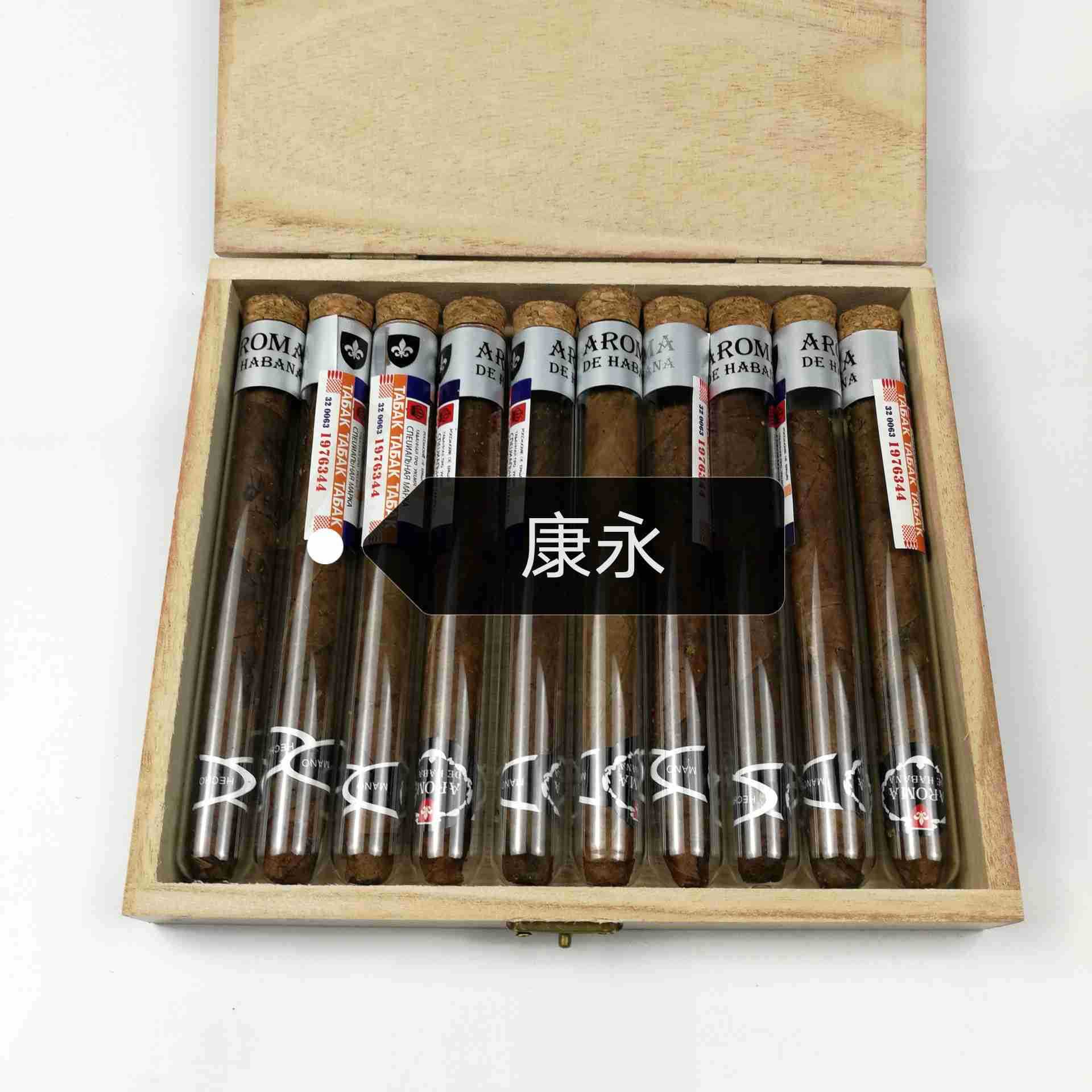 厂家直销雪茄桶雪茄玻璃桶雪茄玻璃桶玻璃管雪茄筒