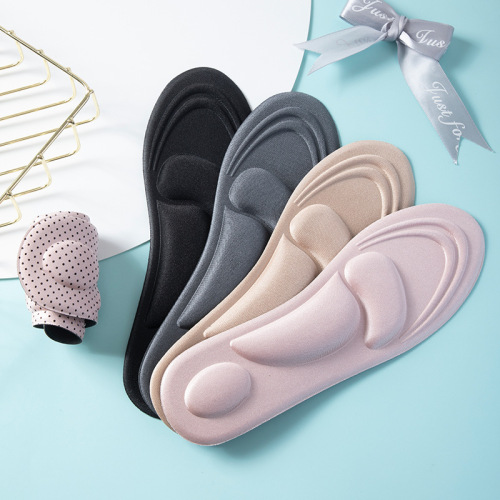 10D Elastic Sports Insoles with High Elastic Shock Absorption, Breathable and Sweat Absorbent, Unisex Ultra Soft and Comfortable Shock Absorbing Insoles for Military Training