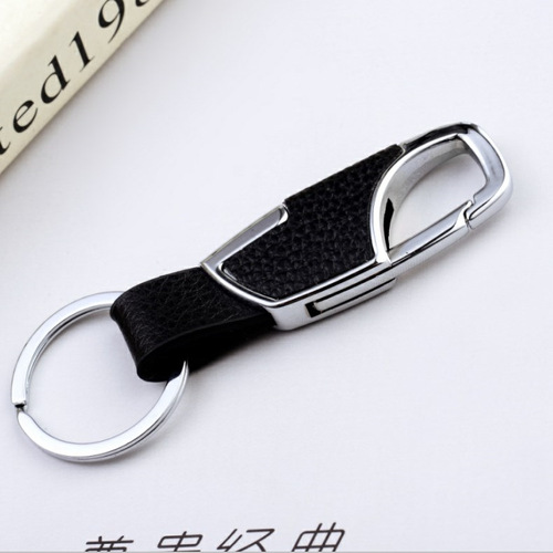 Creative Business Men's Car Metal Keychain, Car Men's Waist-Hanging Keychain Pendant, Company Activity Small Gift