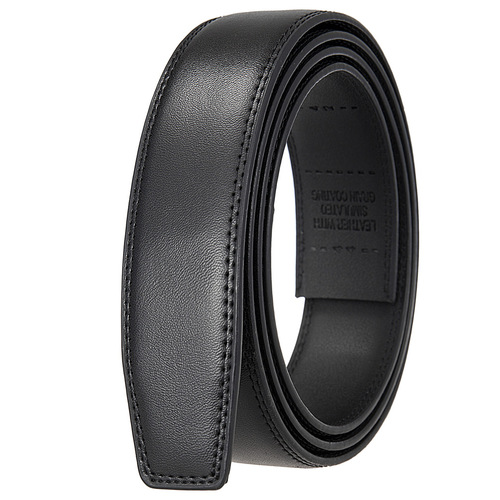 3.5CM wide men's belt, leather belt, automatic buckle belt, business style LY35-3315