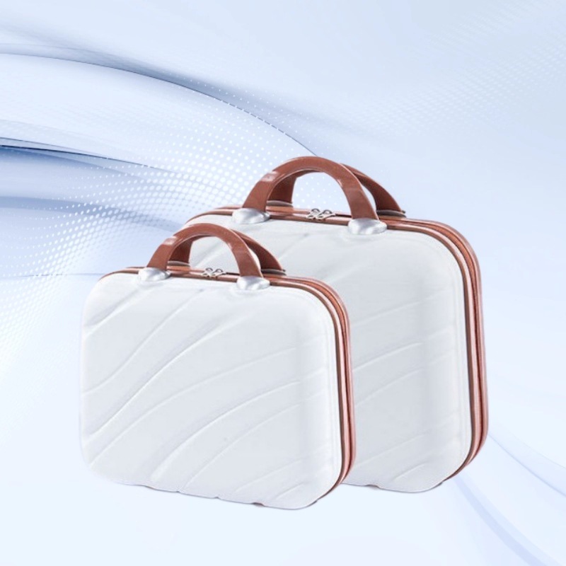 14寸伴手礼手提箱小型行李箱拉链轻便化妆箱批发厂家礼品箱定制