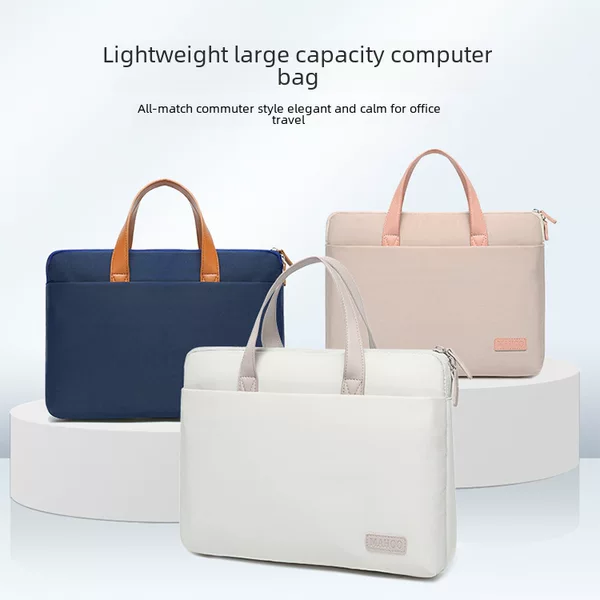 Suitable for Apple MacBook Computer Bag, Ultra-Thin Laptop Bag, Diagonal 14-Inch 15.6inch Laptop Bag