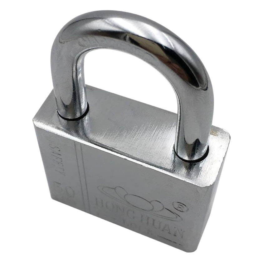 Оптовая продажа, имитация замка из нержавеющей стали, с квадратным лезвием, противоугонная маленькая головка замка через длину замка 30 40 50 60 70 хороший