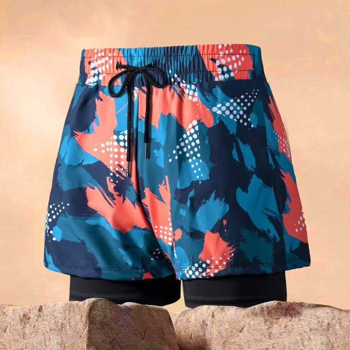 Men's Quick-Dry Swim Trunks, Large Size, Anti-Embarrassment, 2026 New Model, Professional Swimming Gear, Men's Beach Shorts, Complete Set for Hot Springs Men's Quick-Dry Swim Trunks, Large Size, Anti-Embarrassment, 2026 New Model, Professional Swimming Gear, Men's Beach Shorts, Complete Set for Hot Springs