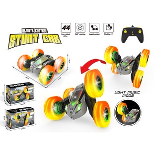 Cross-border rollover stunt double-sided car remote control car dump car wireless remote control toy car Stunt toy car