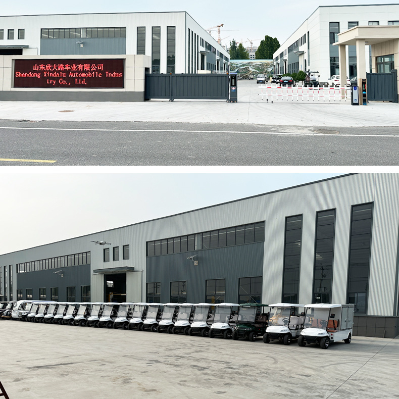 Xinda Road F Model 4 Electric Golf Cart Factory Property Winery Patrol Shuttle Vehicle Scenic Spot Tourist Sightseeing Vehicle