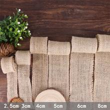 麻布卷麻布条黄麻布条装饰捆扎工艺品产品包装