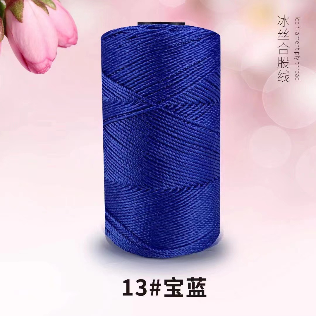 Hilo para Crochet de 3 Hebras de Nylon para Tejido a Mano