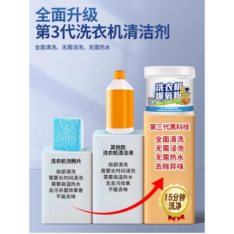 洗濯機用酸素パウダー 強力水垢除去・除菌クリーナー 特殊洗浄槽汚れ加工品 公式正規品ストア|undefined