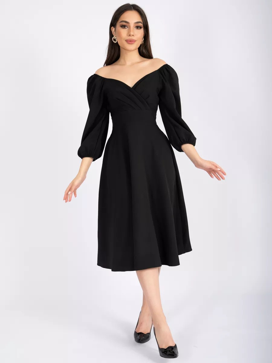 23105 Comercio exterior ropa de mujer estación independiente primavera moda cuello en V cintura apretada puff manga temperamento vestido mujeres con bolsillos