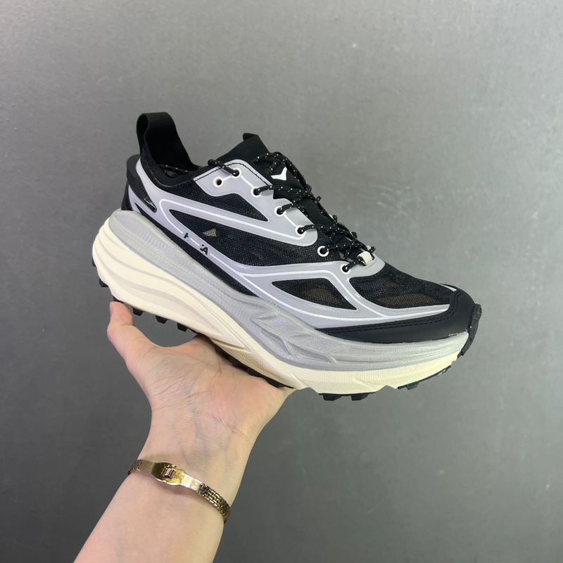 Hoka Stinson trail running shoes for men and women, thick-soled, cushioned, non-slip hiking shoes, outdoor all-terrain climbing shoes Hoka Stinson trail running shoes for men and women, thick-soled, cushioned, non-slip hiking shoes, outdoor all-terrain climbing shoes