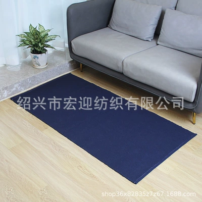 tassel floor mat, carpet, foot mat, Avtomobil döşəmə paspasları - deep-blue-car-edge-60x90cm