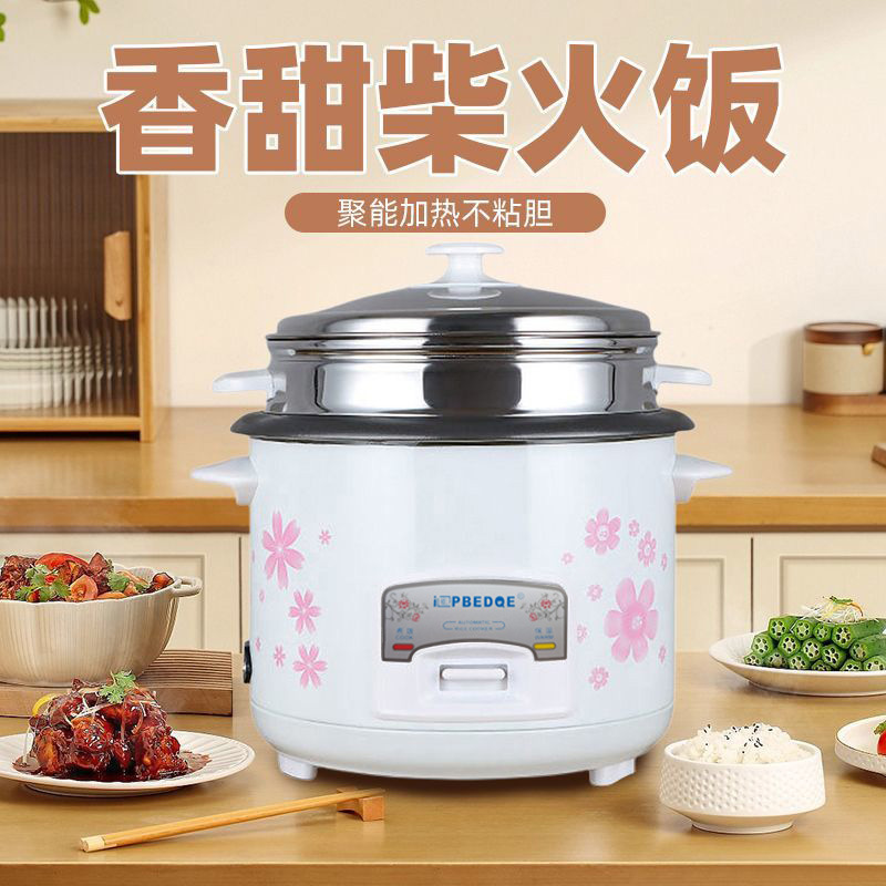 식품 등급 찜통이 포함된 구식 기계식 밥솥 1.5L-6L 다양한 용량 옵션 밥솥을 직접 판매하는 제조업체