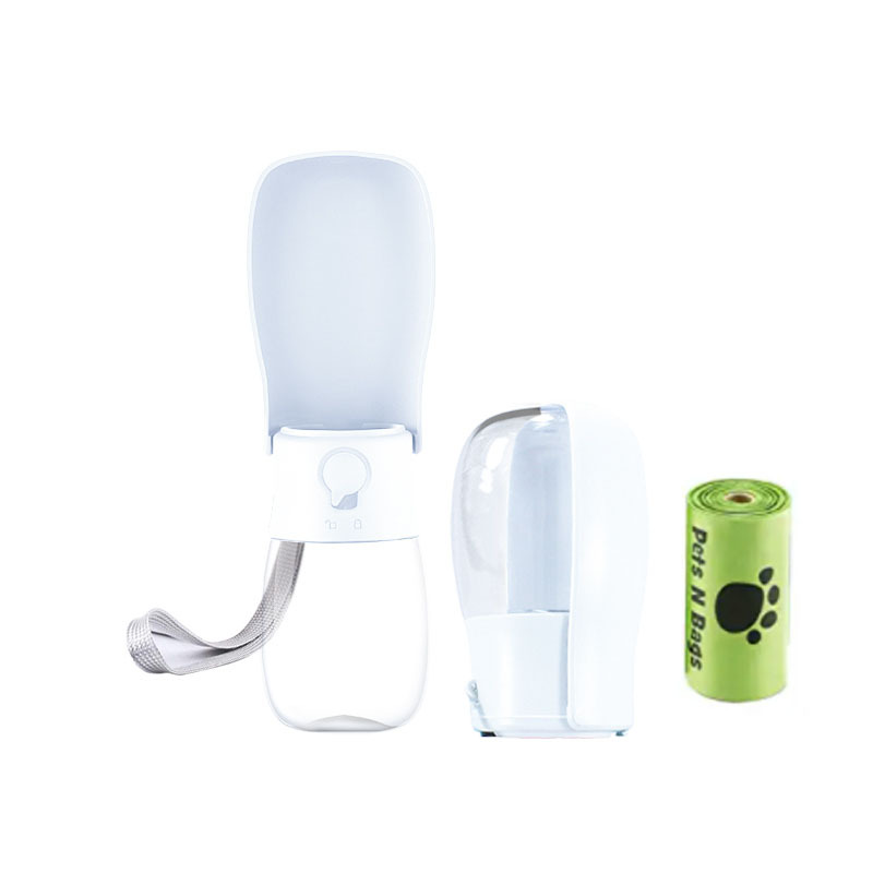 Blanco leche + bolsa de basura degradable